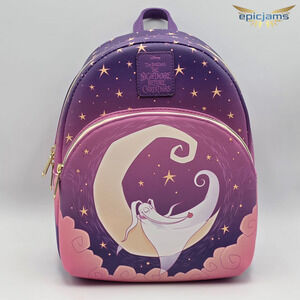 Loungefly Disney The Nightmare Before Christmas Zero Moon Mini Backpack New